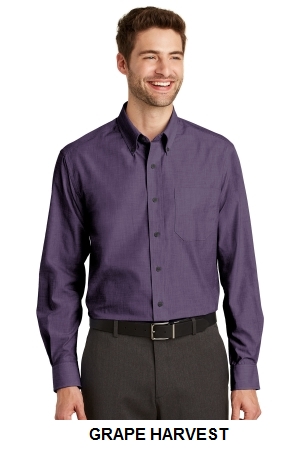 Port Authority® Crosshatch Easy Care Shirt. S640.